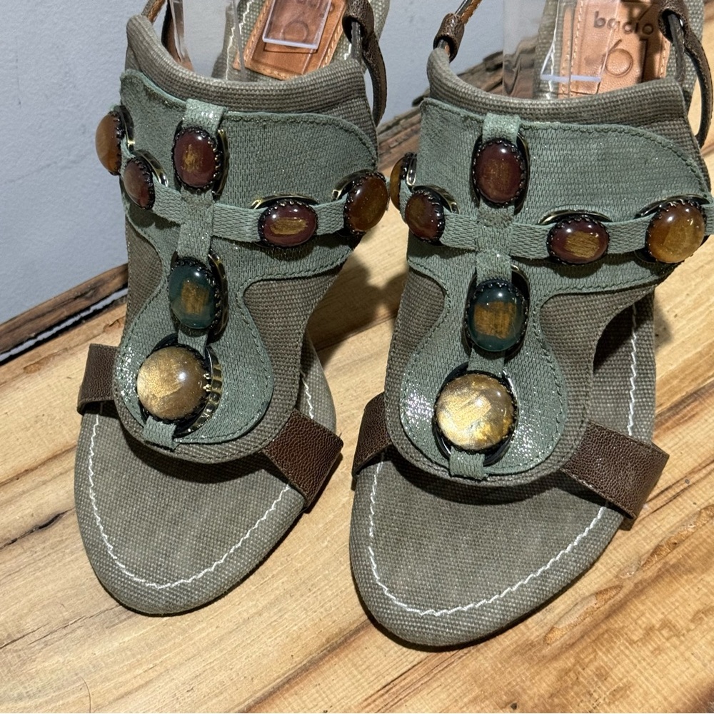Bacio 61 women’s Carugo slingback heel sandal Size 8.5 B100 - Picture 2 of 12